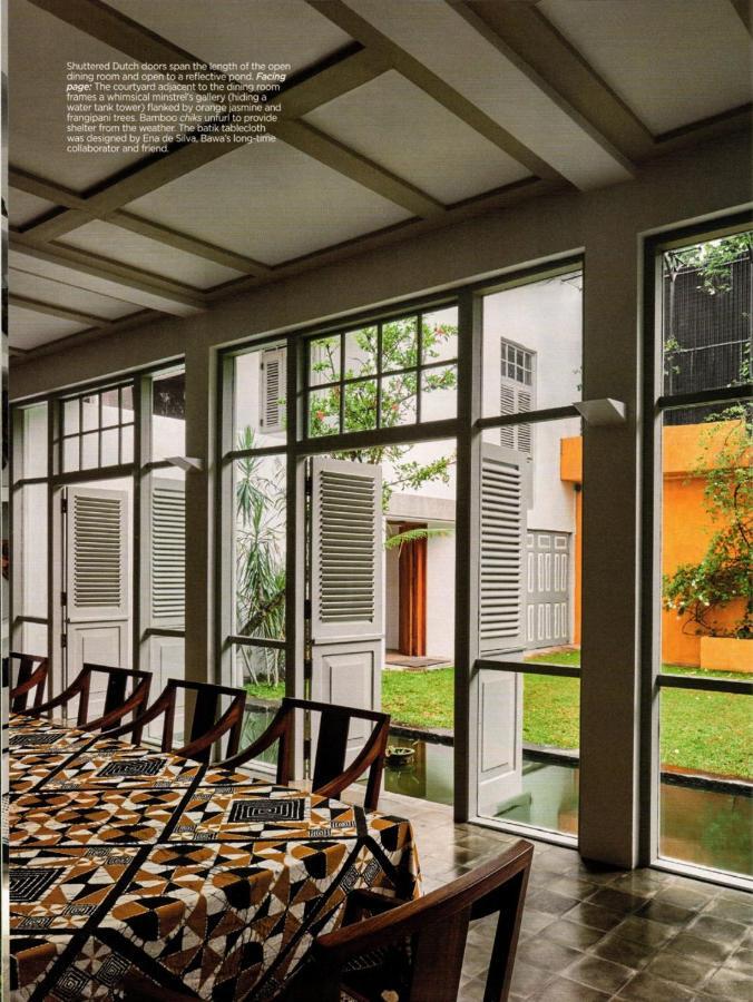 De Saram House By Geoffrey Bawa Colombo Exterior foto